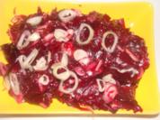 Salat : Weihnachtlicher Rote Betesalat - Rezept