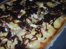 Kartoffelflammkuchen mit Balsamicozwiebeln - Rezept