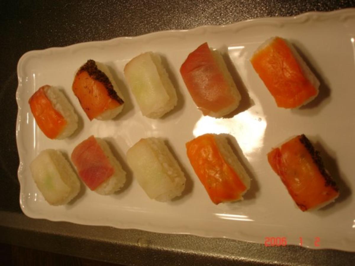Nigiri-Sushi und Maki-Sushi - Rezept - Bild Nr. 9