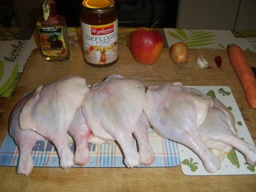 Barbarie Entenkeulen mit Calvadosäpfeln - einfach - von pasta-michele