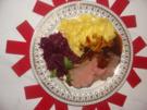 Fleisch : Rosa gebratenes, gespritztes Entrecote - Rezept