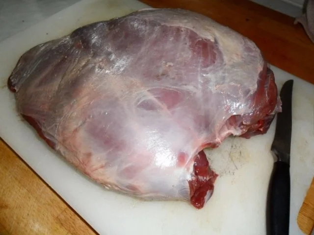 Rezept: Wildschweinkeule gegart bei Niedrigtemperatur Bild Nr. 3 Wildschweinkeule gegart bei Niedrigtemperatur - Rezept - Bild Nr. 3