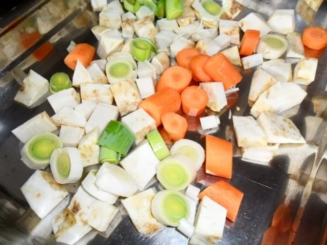 Rezept: Wildschweinkeule gegart bei Niedrigtemperatur Bild Nr. 6 Wildschweinkeule gegart bei Niedrigtemperatur - Rezept - Bild Nr. 6