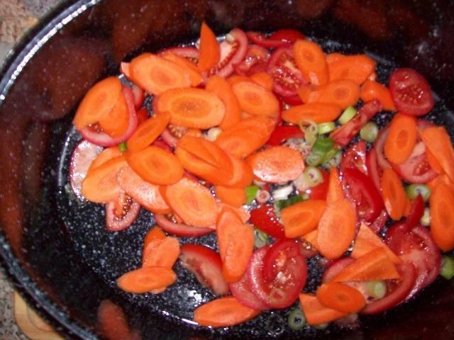 Hammelkeule im Gemüsebett - Rezept - Bild Nr. 2