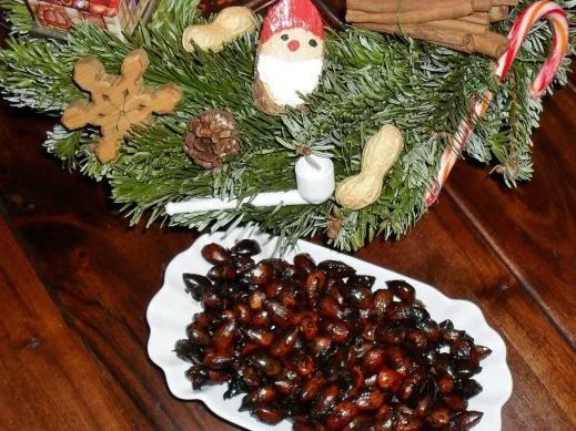 Rezept: Gebrannte Chili-Mandeln Gebrannte Chili-Mandeln - Rezept