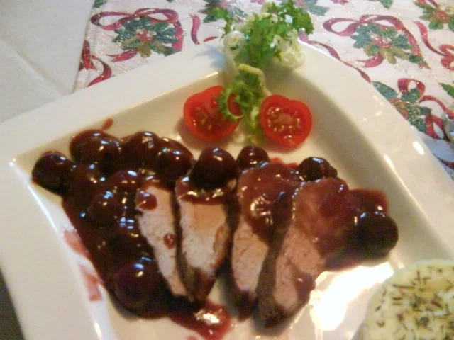 Rezept: magret de canard mit Thymian Purée magret de canard mit Thymian Purée - Rezept