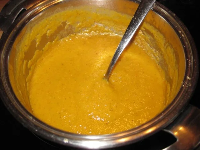 Schweinerollbraten / Schweinebraten mit leckerer Gemüsesoße aus dem Bratschlauch - Rezept - Bild Nr. 13