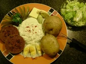 Kräuter-Kümmel-Quark  läd zum "Stelldichein" - Rezept