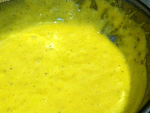 Rezept: Kardamom-Zimt-Parfait mit Maronensauce und Cranberries Bild Nr. 5 Kardamom-Zimt-Parfait mit Maronensauce und Cranberries - Rezept - Bild Nr. 5