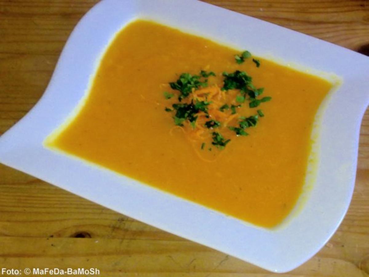 Karotten-Orangen-Suppe - Rezept mit Bild - kochbar.de