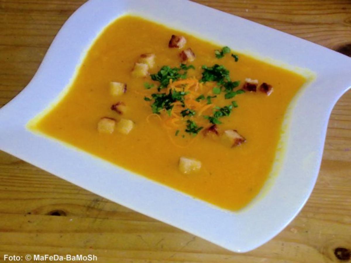 Karotten-Orangen-Suppe - Rezept mit Bild - kochbar.de