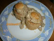 Rezept: Ragout fin in Blรคtterteig Pasteten Ragout fin in Blรคtterteig Pasteten - Rezept