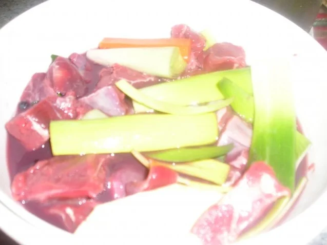 Rezept: Hirschpfeffer Bild Nr. 2 Hirschpfeffer - Rezept - Bild Nr. 2