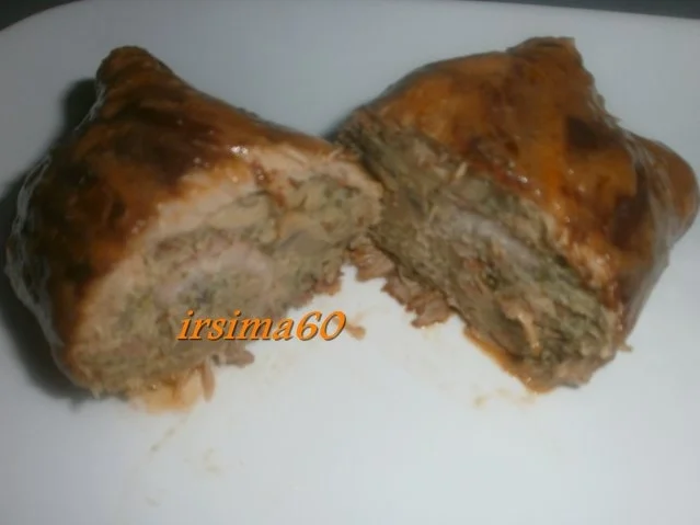 Kalbsrouladen mit pikanter Füllung - Rezept - Bild Nr. 3