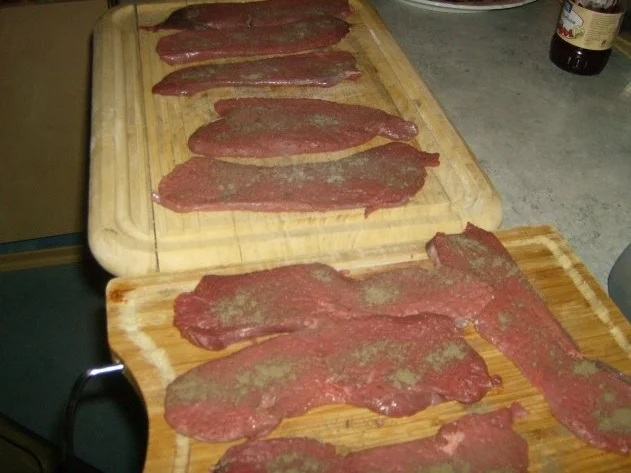 Rezept: Hirschschnitzel Bild Nr. 6 Hirschschnitzel - Rezept - Bild Nr. 6