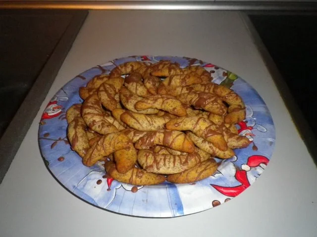 Rezept: Schoko - Mohn - Kipferl Schoko - Mohn - Kipferl - Rezept