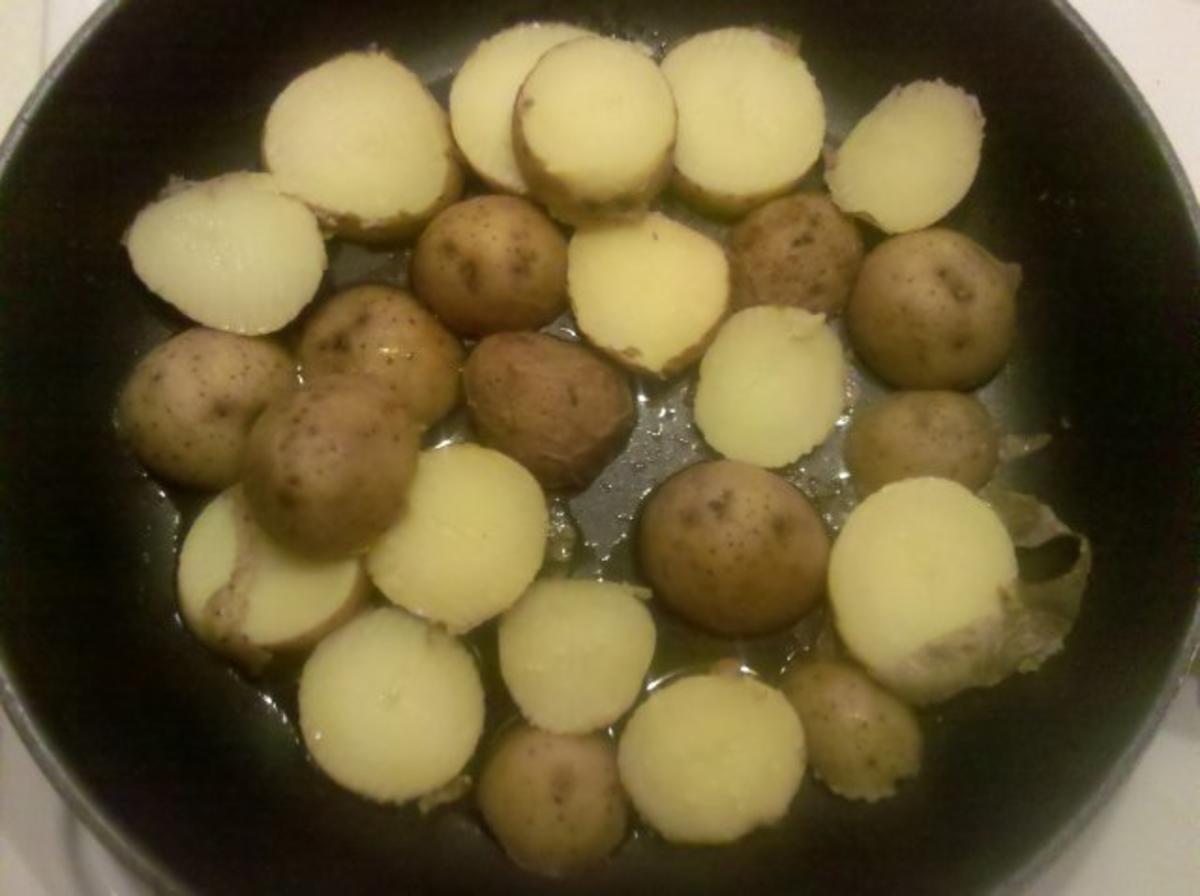 Kartoffeln: Bratkartoffeln mit Lauch und Ei - Rezept - Bild Nr. 3