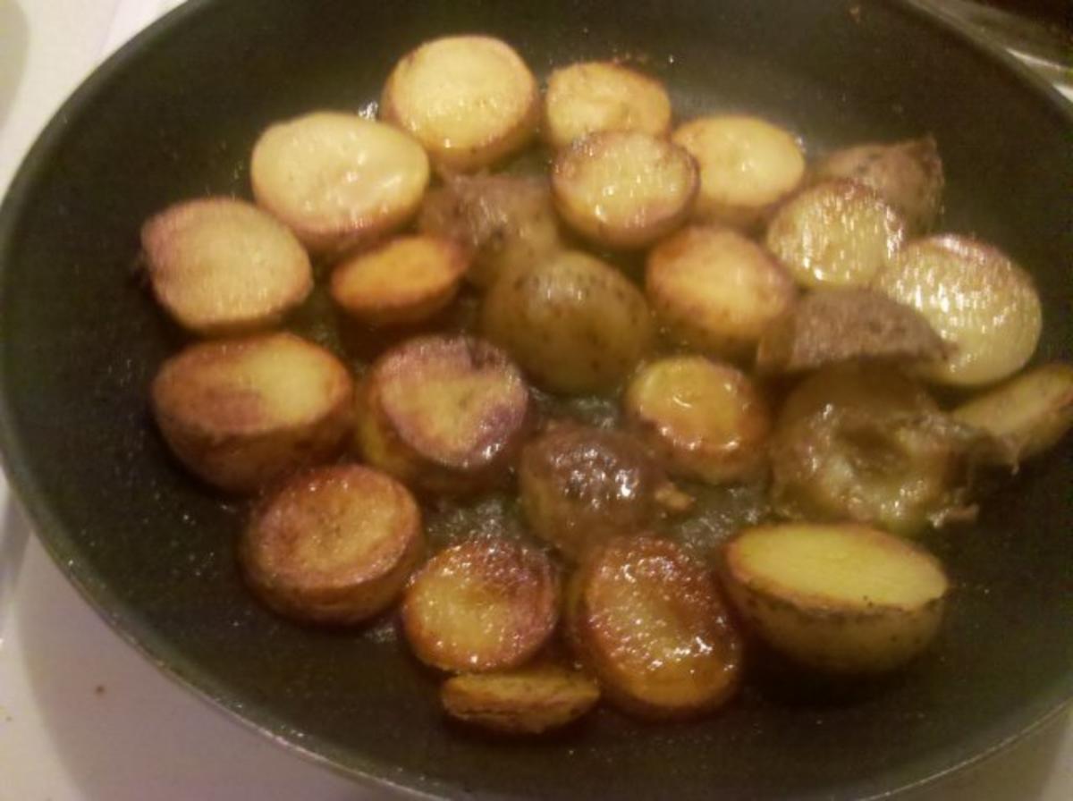 Kartoffeln: Bratkartoffeln mit Lauch und Ei - Rezept - Bild Nr. 4