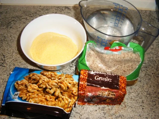 Nuss-Polenta-Taler - Rezept - Bild Nr. 2