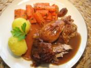 Putenkeule geschmort - Rezept