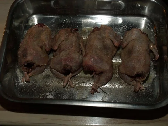 Wachteln mit Estragon- Creme fraiche -Soße - Rezept - Bild Nr. 3