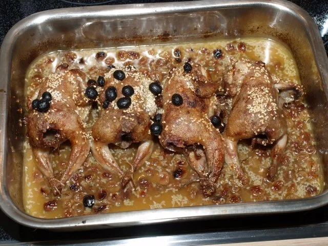 Wachteln mit Estragon- Creme fraiche -Soße - Rezept - Bild Nr. 5