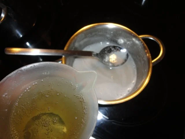 Calvados Apfel in Sekt Creme mit Cantuccini - Rezept - Bild Nr. 3