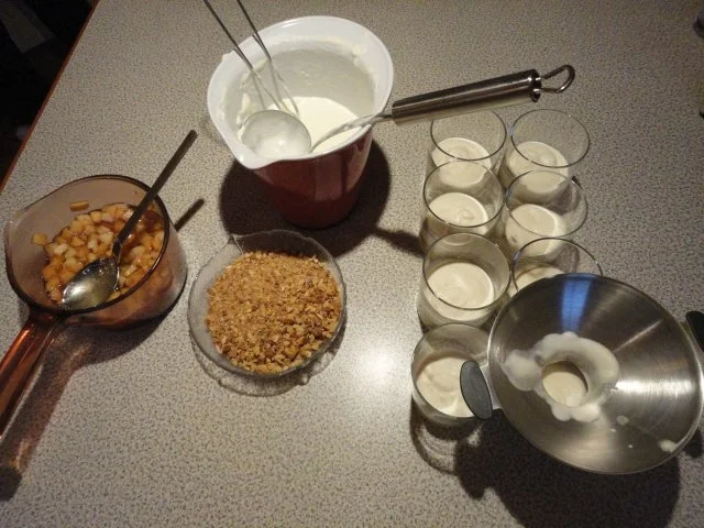 Calvados Apfel in Sekt Creme mit Cantuccini - Rezept - Bild Nr. 6