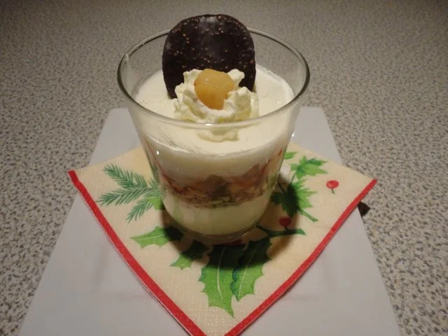 Calvados Apfel in Sekt Creme mit Cantuccini - Rezept - Bild Nr. 10