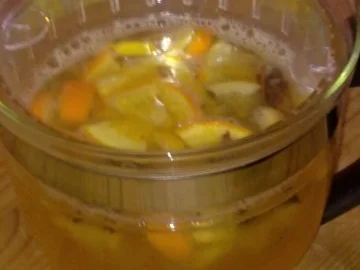 Rezept: Weißer Glühwein Weißer Glühwein - Rezept