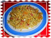 Reste-Pfännchen mit Kräuterspätzle und Fasskraut - Rezept