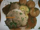 Rezept: Schinkenbraten in Brat Alufolie gegart Schinkenbraten in Brat Alufolie gegart - Rezept