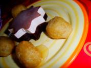 Gebackene Banane mit Zimtstern - Rezept