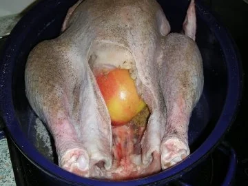 Rezept: Truthahn mit 2erlei Füllung Bild Nr. 2 Truthahn mit 2erlei Füllung - Rezept - Bild Nr. 2