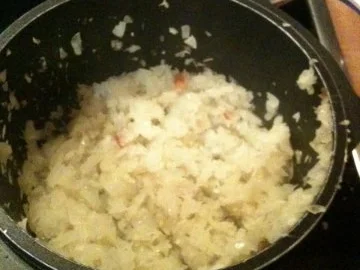 Rezept: Käsespätzle mit Fenchel-Lauchgemüse Bild Nr. 5 Käsespätzle mit Fenchel-Lauchgemüse - Rezept - Bild Nr. 5