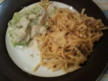 Rezept: Käsespätzle mit Fenchel-Lauchgemüse Bild Nr. 8 Käsespätzle mit Fenchel-Lauchgemüse - Rezept - Bild Nr. 8