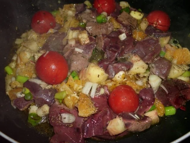 Rezept: Lebergulasch Bild Nr. 4 Lebergulasch - Rezept - Bild Nr. 4