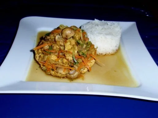 Rezept: Hähnchenbruststreifen mit Basmatireis Bild Nr. 15 Hähnchenbruststreifen mit Basmatireis - Rezept - Bild Nr. 15