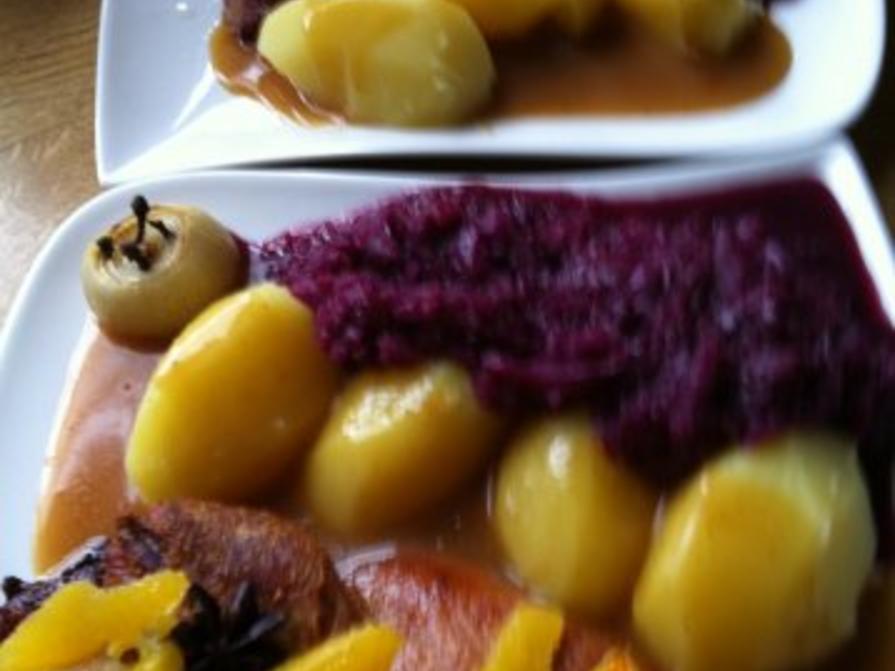 Knusper-Ente mit Orangen-Soße.. jetzt a.la. Sascha ;-)) - Rezept ...