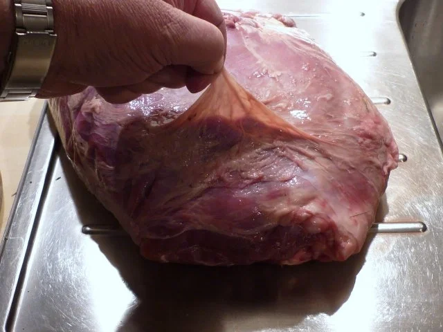 Rezept: Wildschweinkeule NT, dazu Kartoffelknödel und Rotkohl... Bild Nr. 2 Wildschweinkeule NT, dazu Kartoffelknödel und Rotkohl... - Rezept - Bild Nr. 2