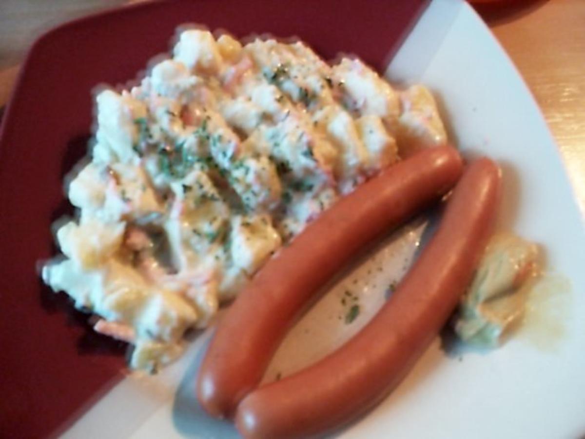 Kartoffelsalat mit Wienerle - Rezept - Bild Nr. 2