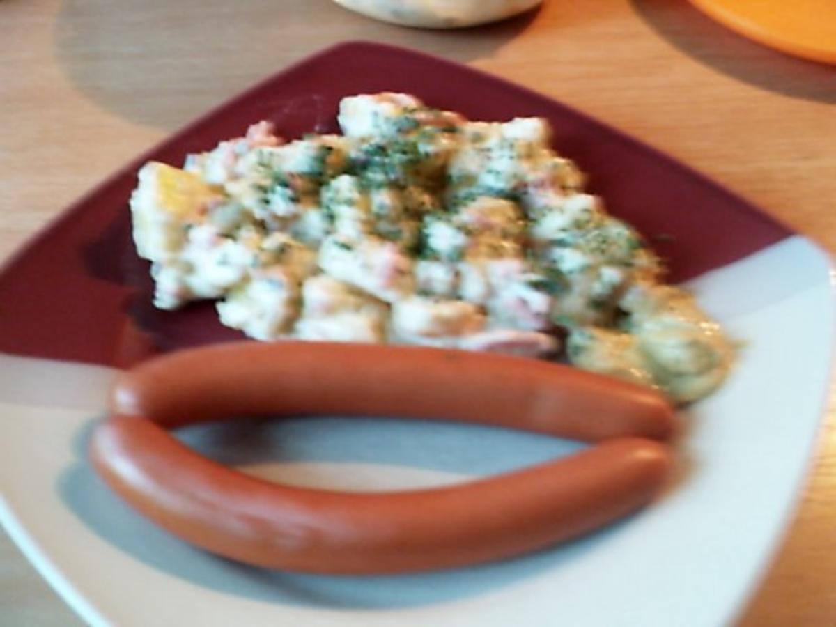 Kartoffelsalat mit Wienerle - Rezept - Bild Nr. 3