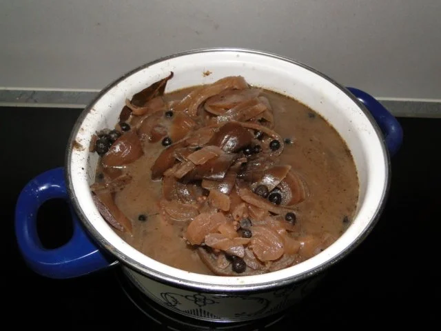 Besoffenes Wildschwein 22 Tage mariniert NT  mit selbstgemachten Schupfnudeln - Rezept - Bild Nr. 5