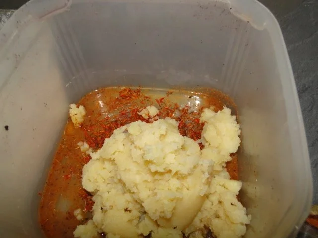 Besoffenes Wildschwein 22 Tage mariniert NT  mit selbstgemachten Schupfnudeln - Rezept - Bild Nr. 8