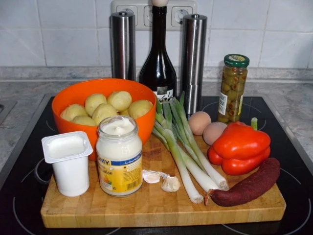 Rezept: Kartoffelsalat Bild Nr. 2 Kartoffelsalat - Rezept - Bild Nr. 2