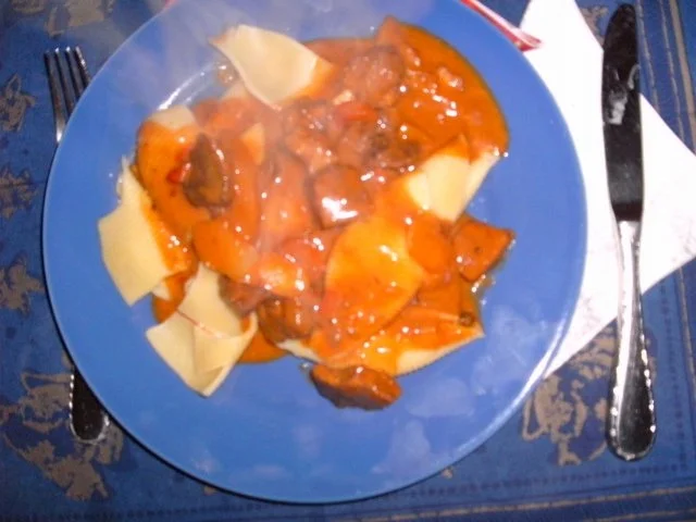 Fruchtiges Gulasch - Rezept