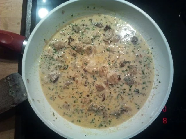 Rezept: Steinpilzsauce Bild Nr. 4 Steinpilzsauce - Rezept - Bild Nr. 4