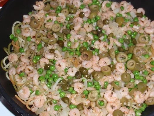 Rezept: Spaghetti-Garnelen-Frittata Bild Nr. 9 Spaghetti-Garnelen-Frittata - Rezept - Bild Nr. 9