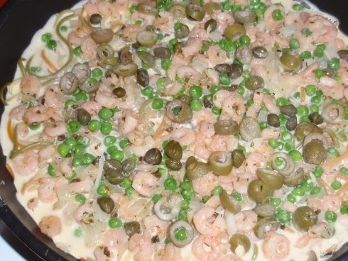 Rezept: Spaghetti-Garnelen-Frittata Bild Nr. 12 Spaghetti-Garnelen-Frittata - Rezept - Bild Nr. 12