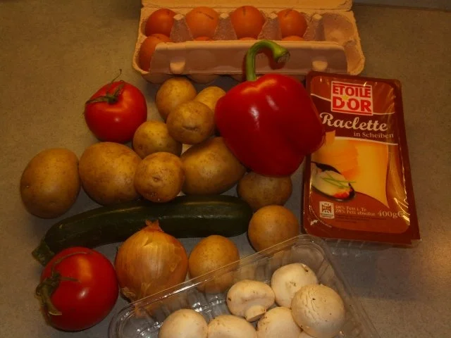 Gemüsepfanne mit Raclette-Käse - Rezept - Bild Nr. 2